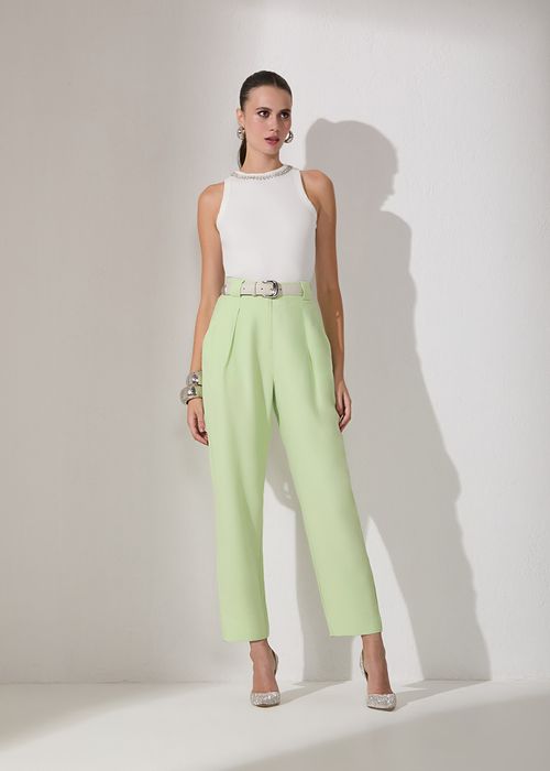 Calça Carrot Sense Essencials - Menta