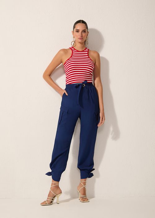 Calça Jogging Cargo Visco Marine - Navy