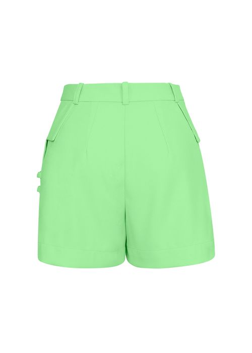 Short Crepe Zurique - Summer Green
