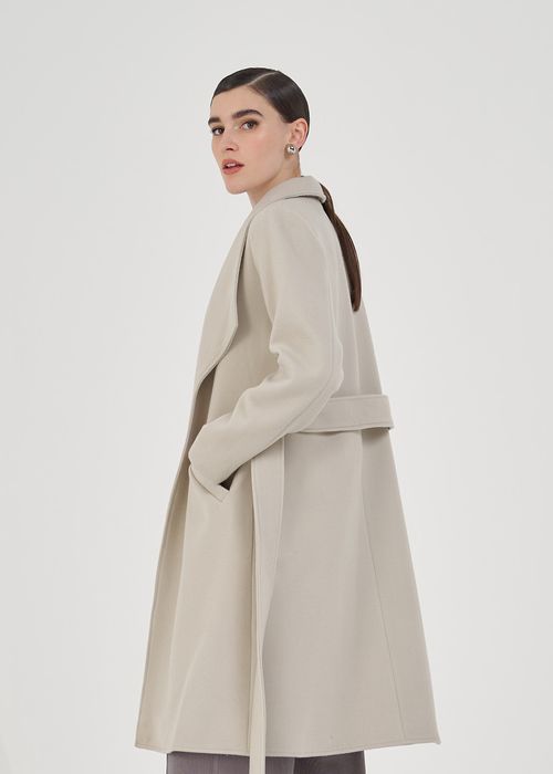 Trench Coat Lainage Classic - Cinza