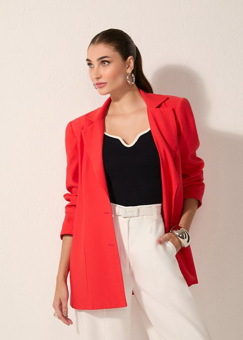 Maxi Blazer Sense Essencials - Passion