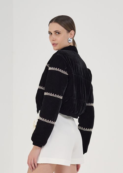 Short Saia Alfaiataria Laço - Off White