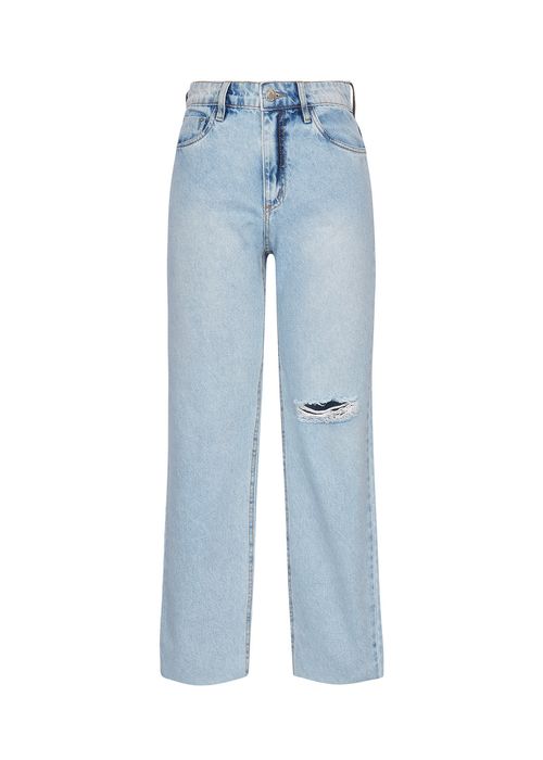 Calça Reta Jeans Street - Jeans
