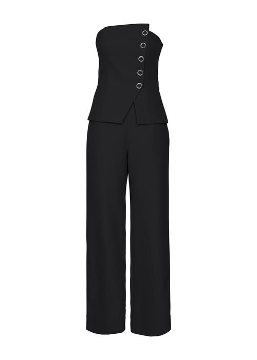 Conjunto Corset E Calça Alfaiataria Destiny - Preto
