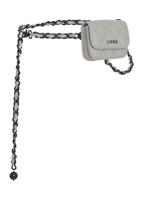Cinto Mini Bag Lore - Cinza