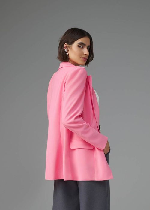Blazer Clássico Satin Infinity - Chicletes